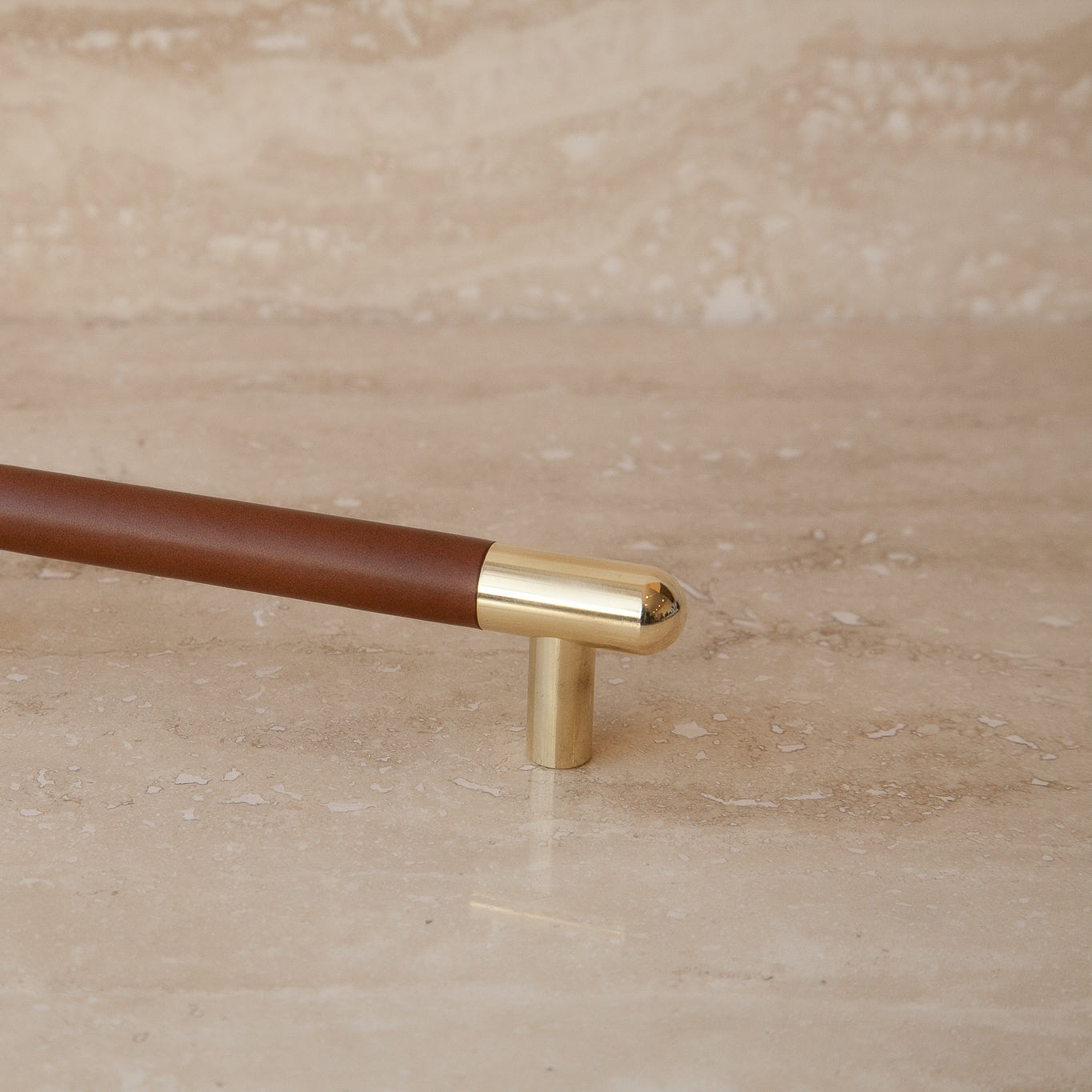 POLISHED BRASS | DRESSED MINERAL | Wide (1")