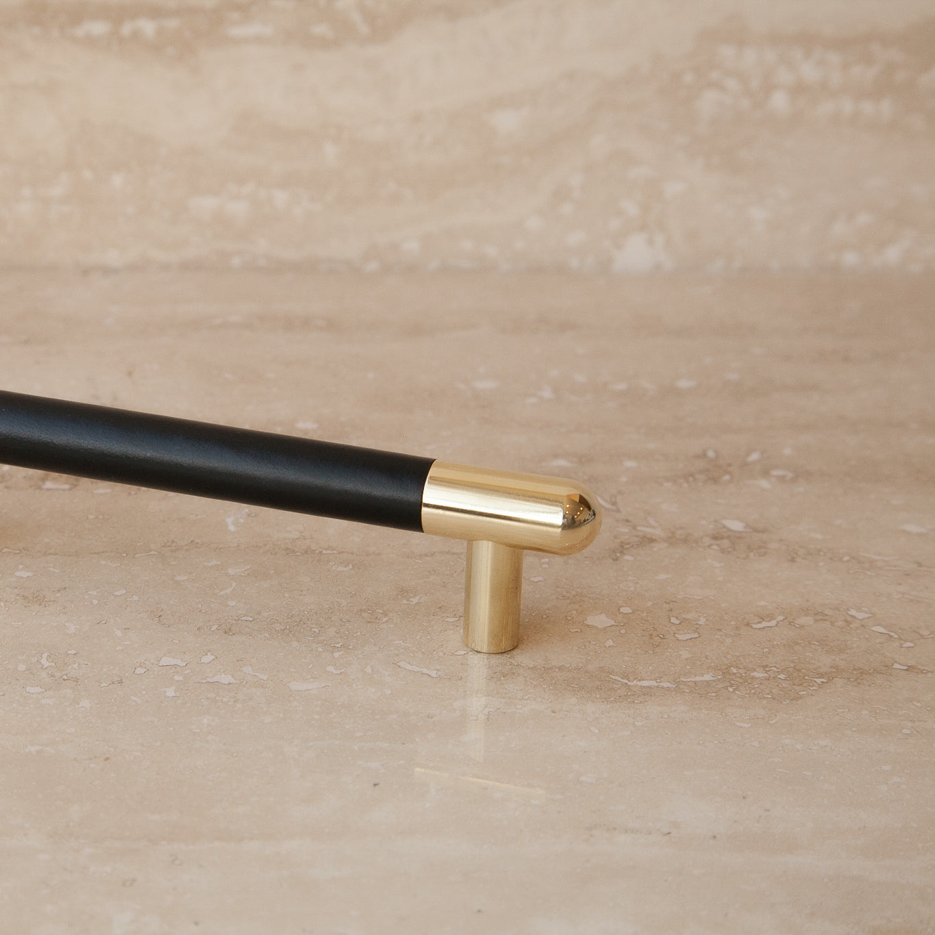 POLISHED BRASS | DRESSED MINERAL | Wide (1")