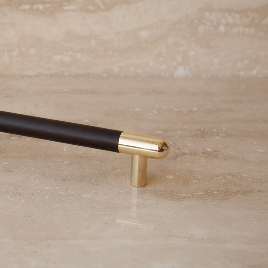 POLISHED BRASS | DRESSED MINERAL | Mid (5/8")