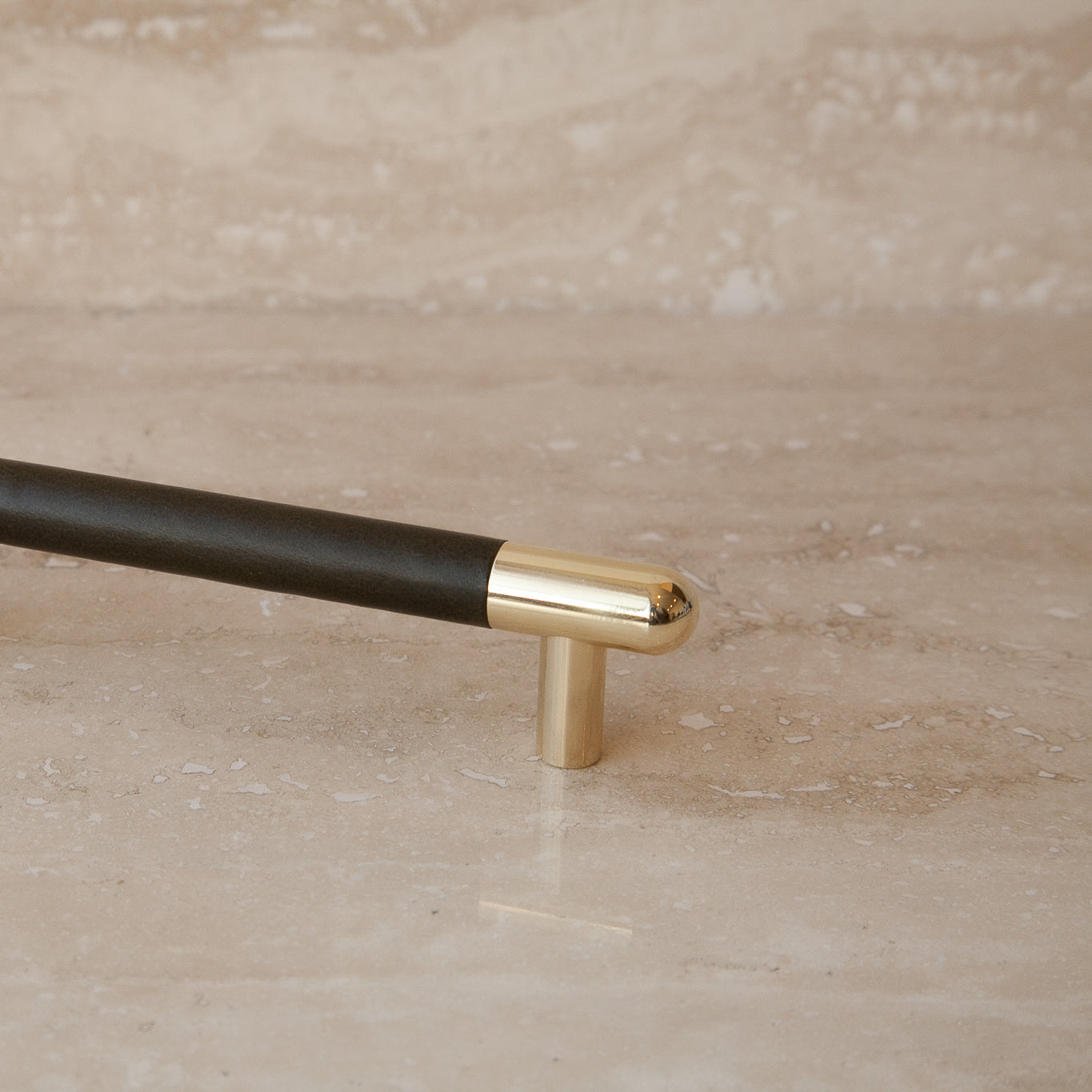 POLISHED BRASS | DRESSED MINERAL | Wide (1")