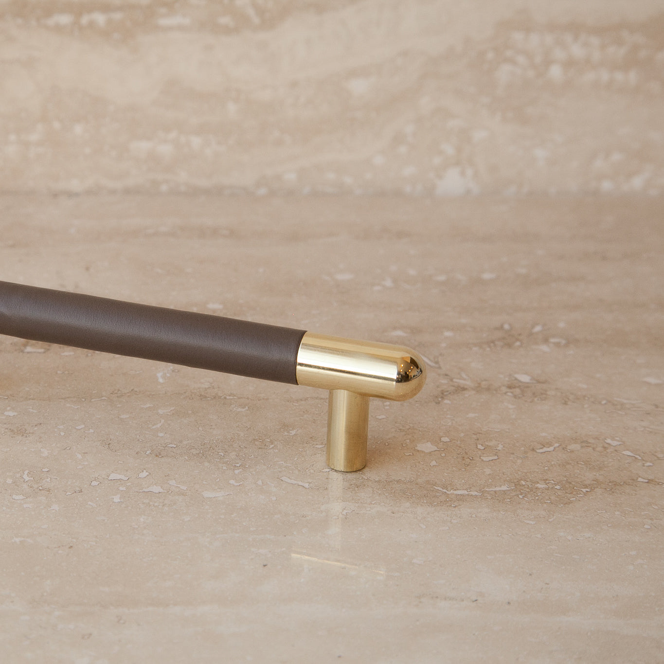 POLISHED BRASS | DRESSED MINERAL | Wide (1")