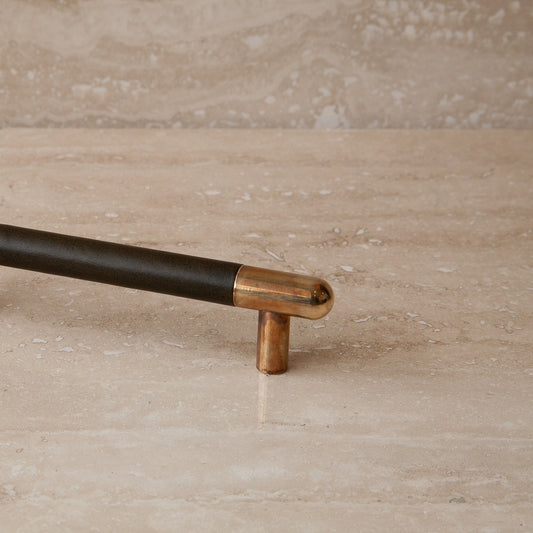 RAW (UNLACQUERED) BRASS | DRESSED MINERAL | Mid (5/8")