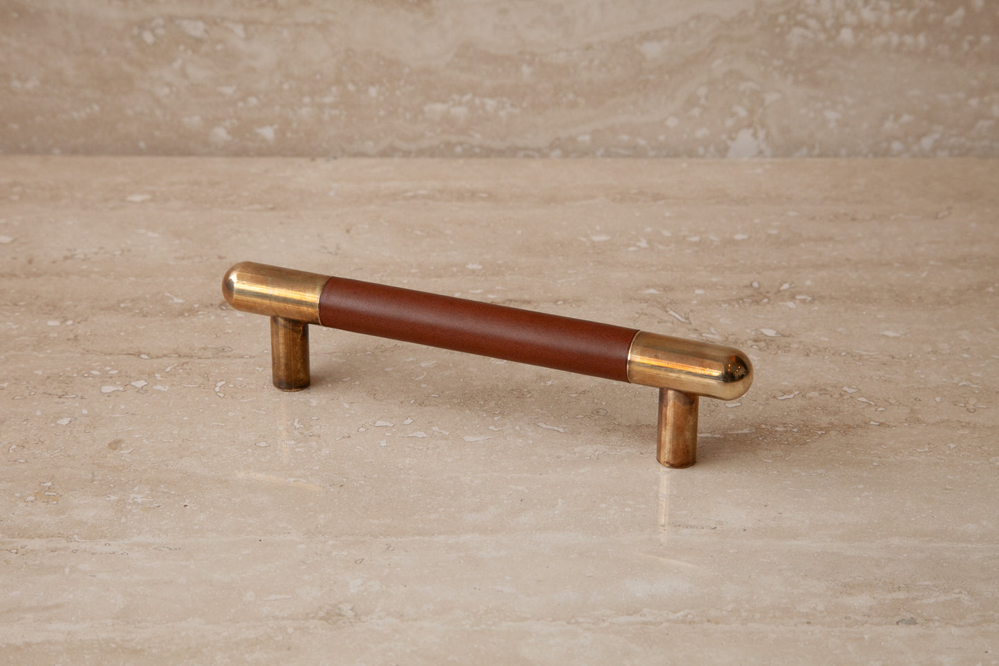 RAW (UNLACQUERED) BRASS | DRESSED MINERAL | Slim (1/2")