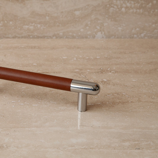 POLISHED STAINLESS STEEL | DRESSED MINERAL | Wide (1")