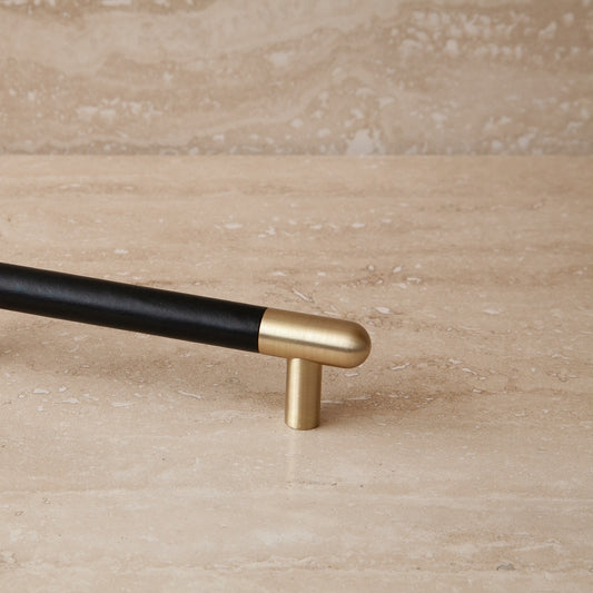 SATIN BRASS | DRESSED MINERAL | Wide (1")