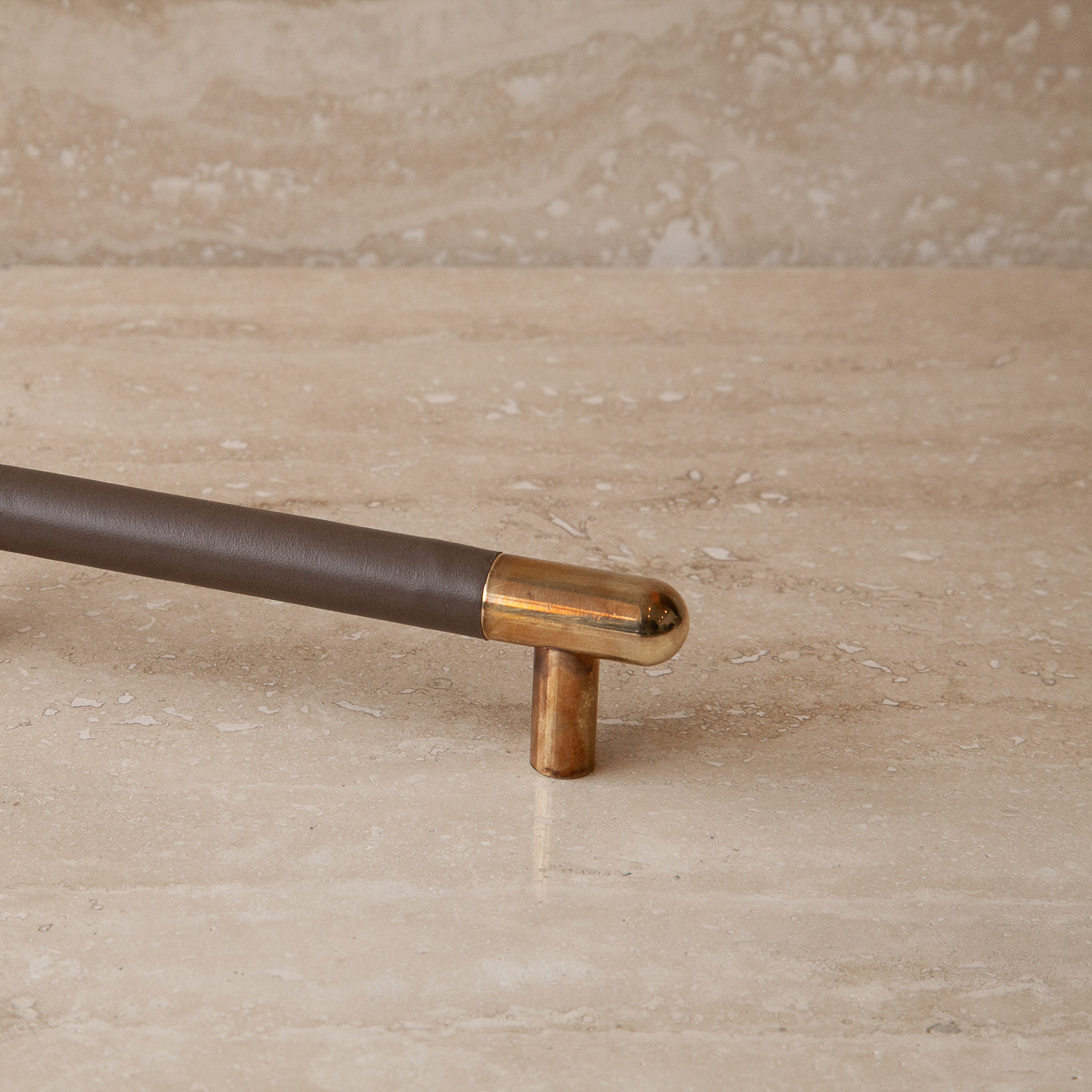 RAW (UNLACQUERED) BRASS | DRESSED MINERAL | Wide (1")