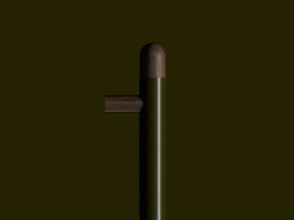 BP01  Cabinet Bar Pull - Full Leather