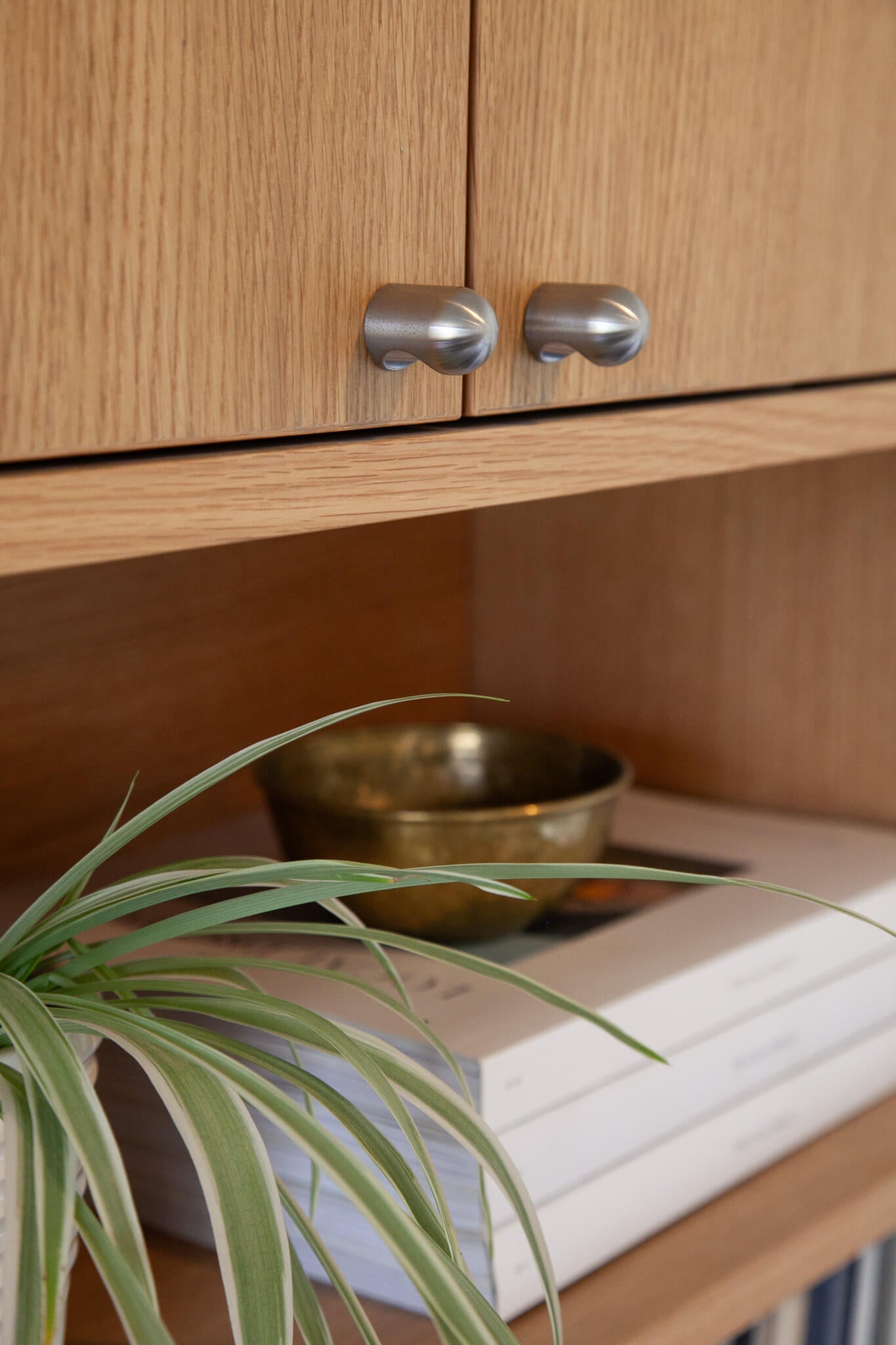 NOOK solid brass knob and hook in one, durable stainless steel core with playful modern design, available in multiple finishes and patinas to suit any room style.