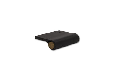 EP01 Leather Edge Pull - Aged Brass Core