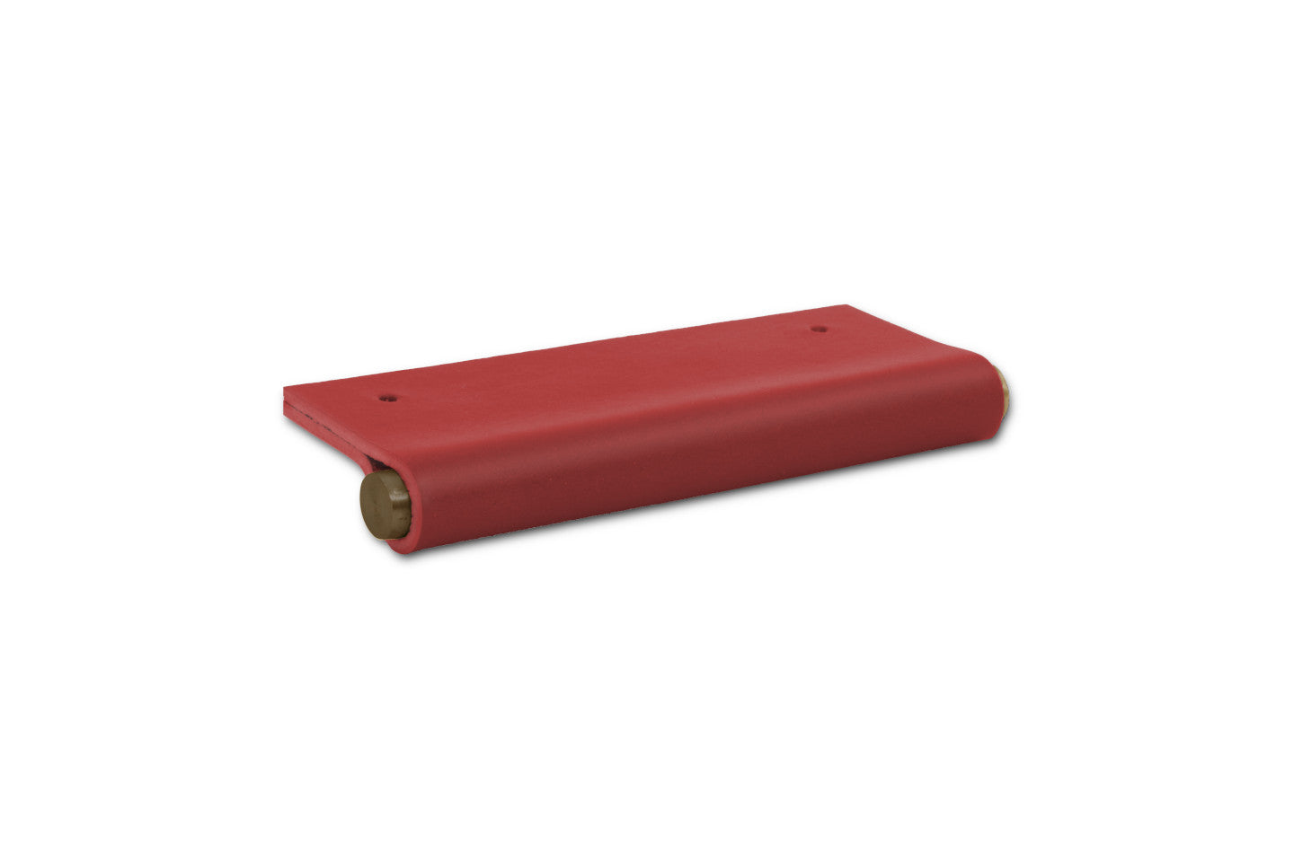 EP01 Leather Edge Pull - Aged Brass Core