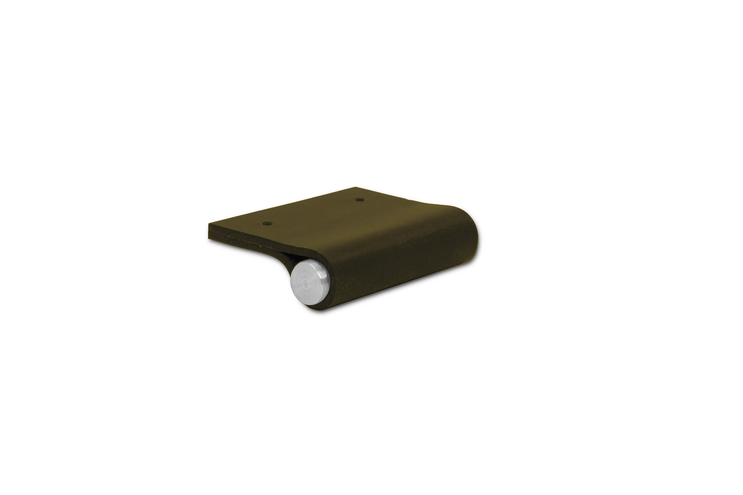 EP01 Leather Edge Pull - Stainless Steel Core